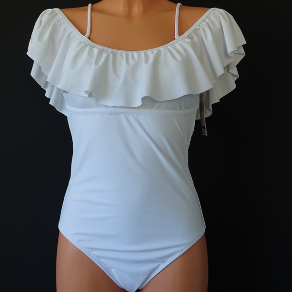 Raisins Other - Raisins 1 Piece Maui Garden Off Shoulder Swimsuit